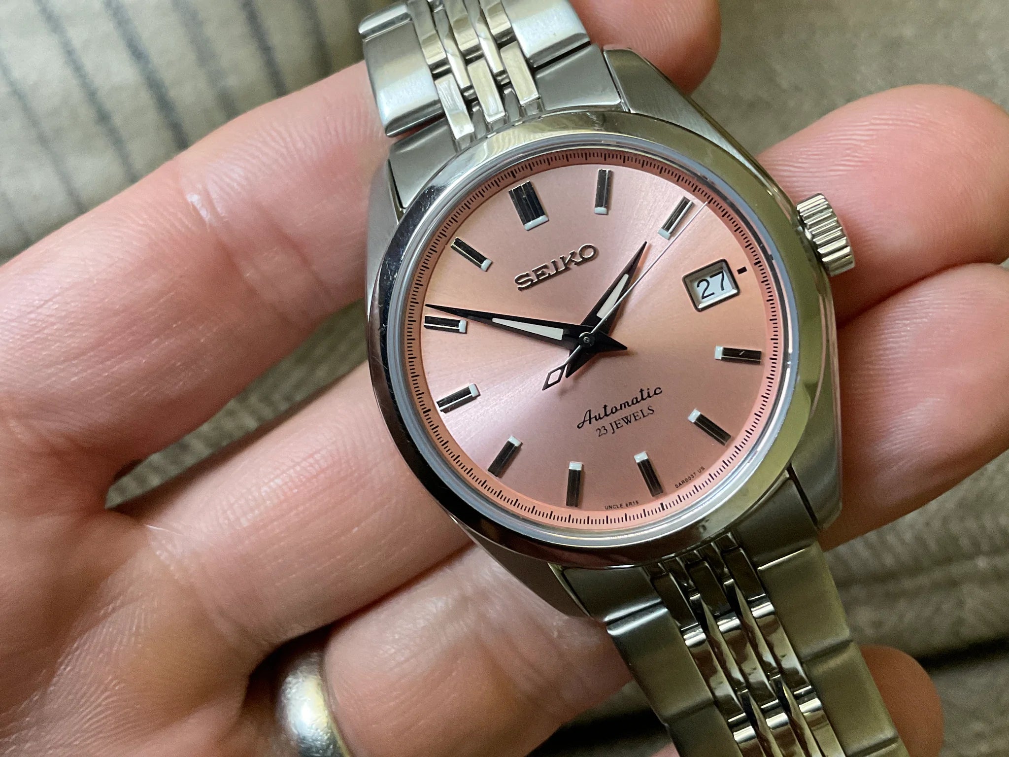 Seiko salmon shop dial