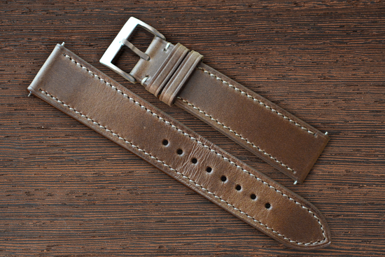 Horween Chromexcel Leather Strap - Pecan