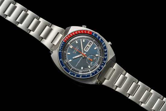 Tapered H-link Bracelet (Seiko 6139-600x)