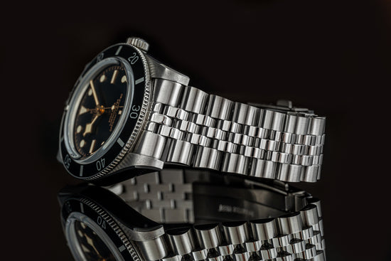 With-Clasp Executive Bracelet (for the Tudor Black Bay 54)