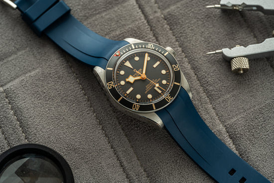 Ocean - Tudor Black Bay 58 Custom FKM Rubber Strap