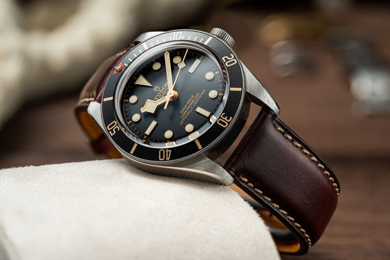 Horween Chromexcel Leather Strap - Merlot