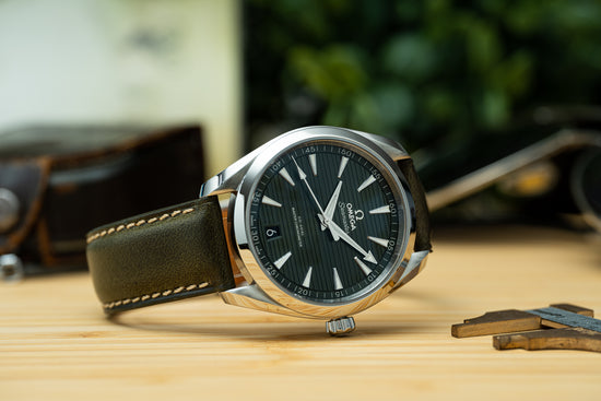 Horween Chromexcel Leather Strap - Sage Green