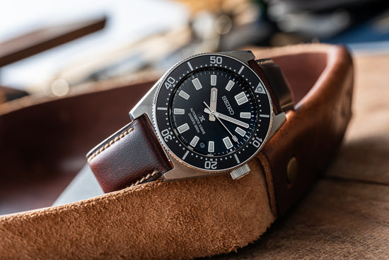 Wax Cowhide Leather Strap - Espresso