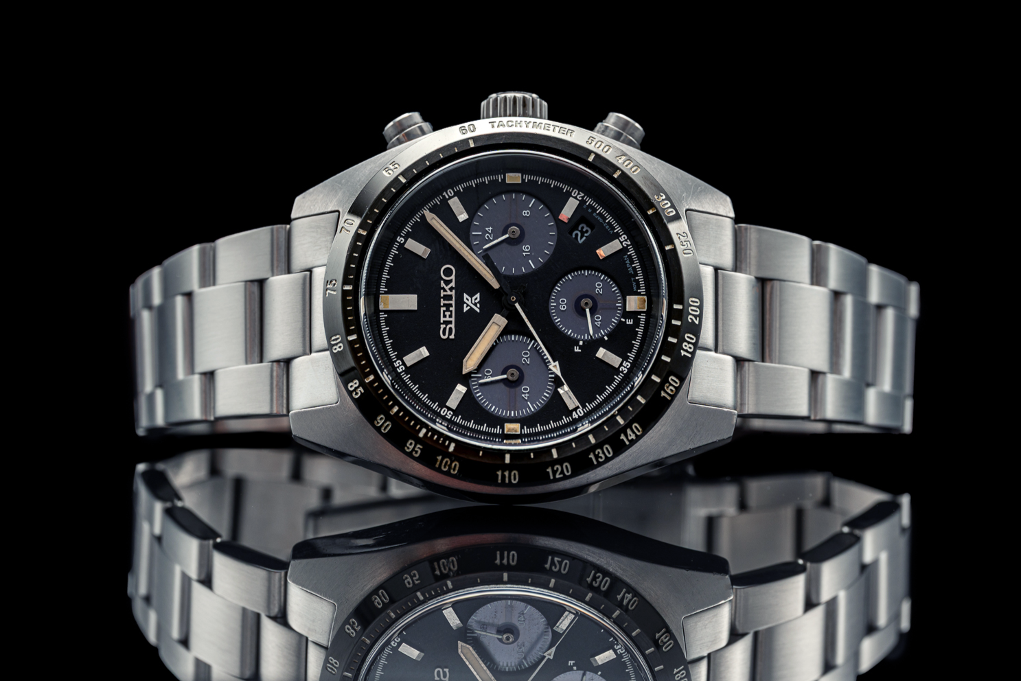 Senator Bracelet (Seiko SSC81x Speedtimer) – Uncle Straps Senator Bracelet (Seiko SSC81x Speedtimer) – Uncle Straps