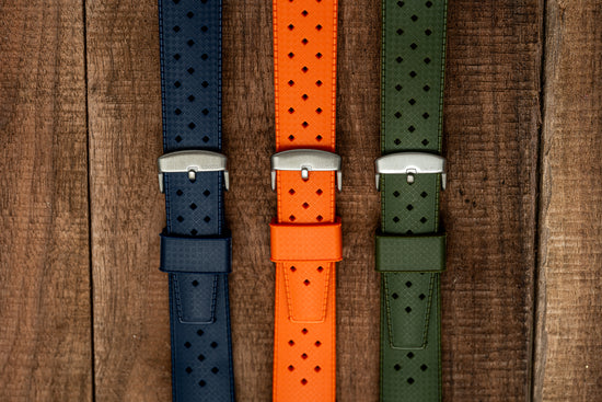 Dark Green - South Pacific Mainland Rubber Strap