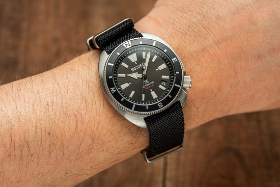 Black - Twill Nylon Strap (20/22mm)