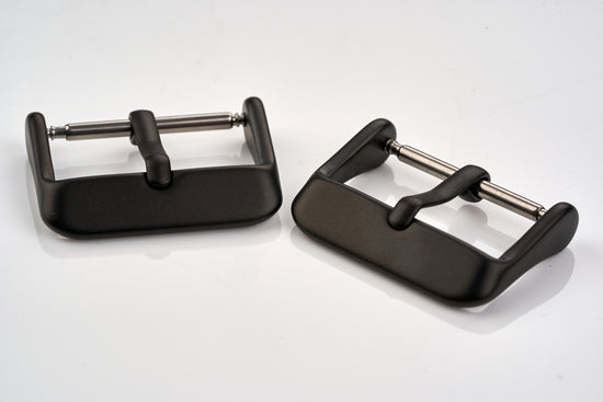 Black Buckles for Rubber Straps (20/22mm)