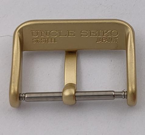 Gold Buckles for Rubber Straps (20/22mm)