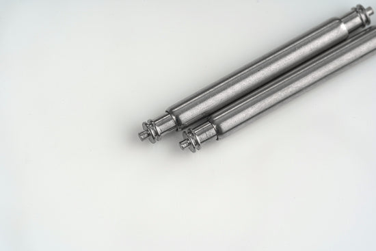 CUSTOM 2.5mm Spring Bars with Smaller Tips (19/20/22mm)