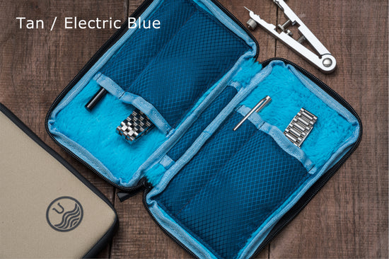 Small Tan EDC Travel Case