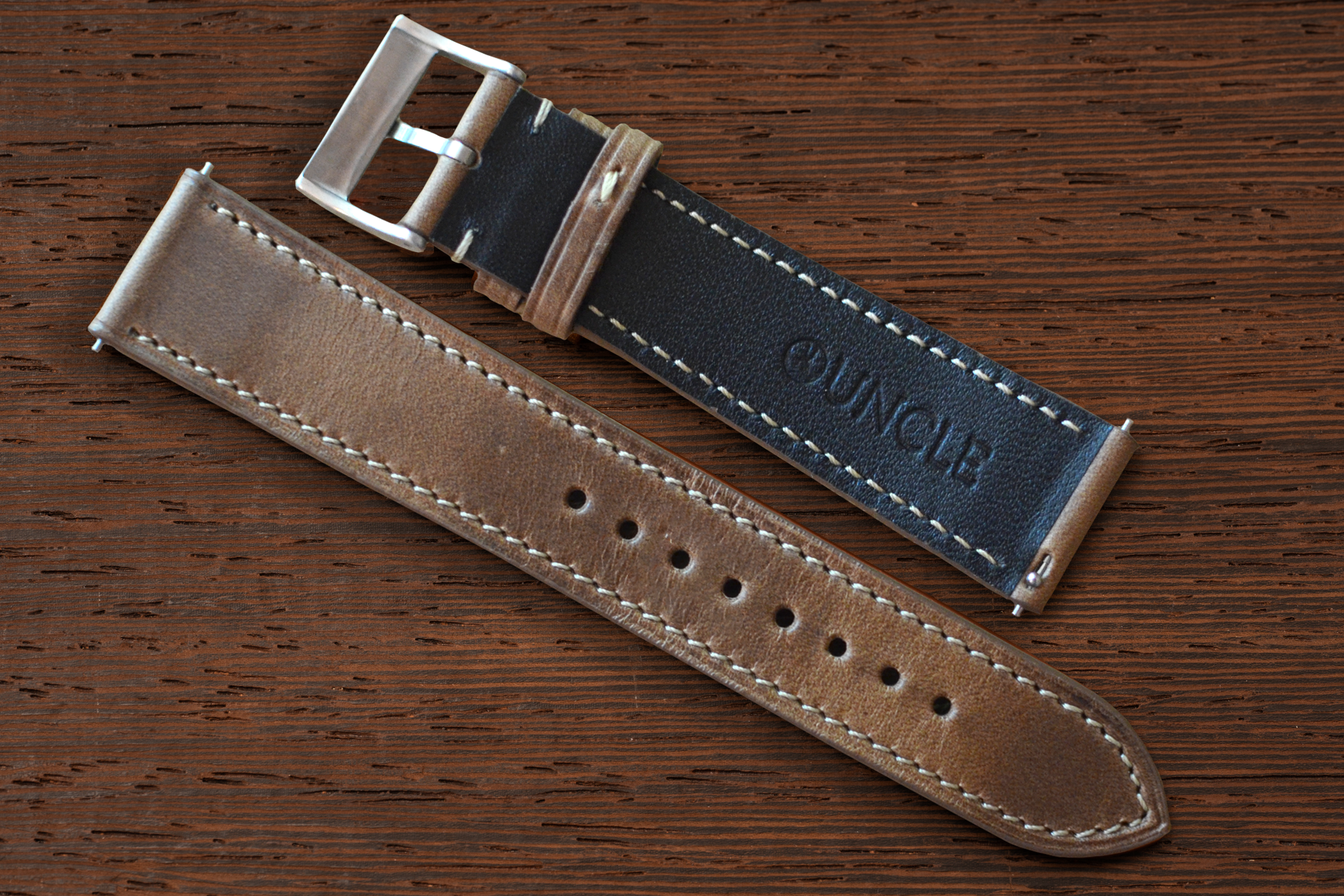 Horween Chromexcel Leather Strap - Pecan