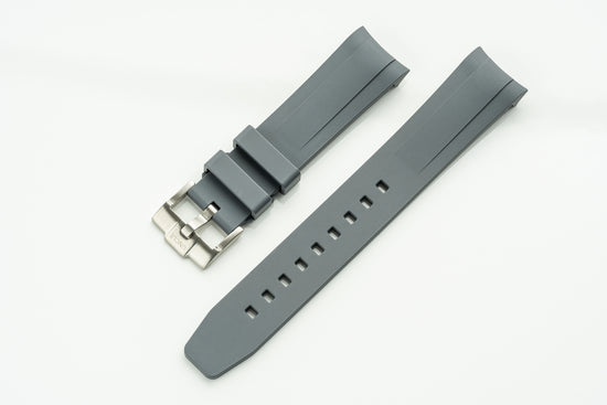 Stone - Tudor Black Bay 58 Curved FKM Rubber Strap