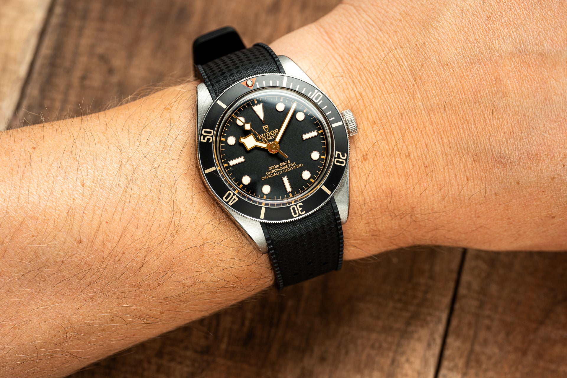 Custom South Pacific FKM Rubber Strap (Tudor Black Bay 58 / Ranger