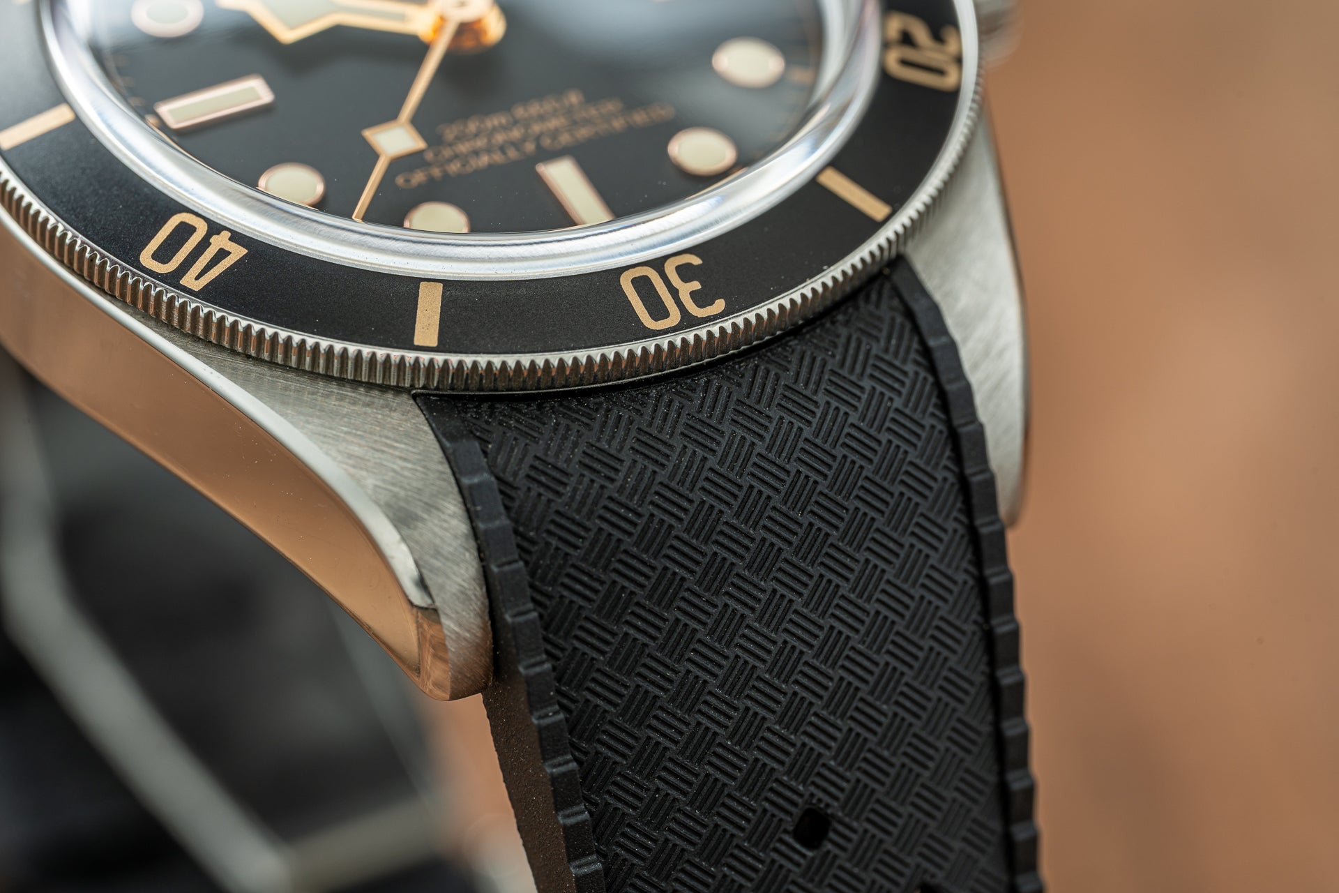 Custom South Pacific FKM Rubber Strap (Tudor Black Bay 58 / Ranger