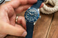 Custom Blue South Pacific FKM Rubber Strap (Tudor Black Bay 58 / Ranger 39)