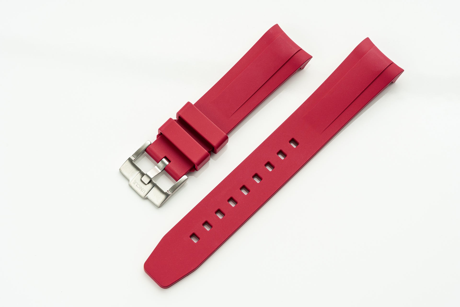 Fire - Custom FKM Rubber Strap (Tudor Black Bay 58 / Ranger 39)