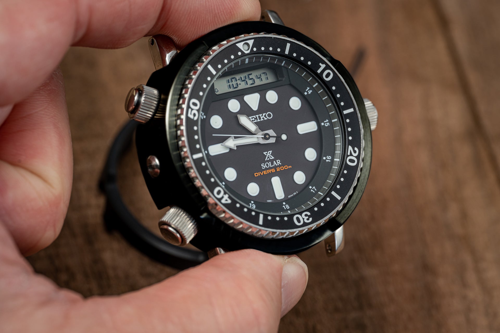 Black Steel "Arnie" Shroud (Seiko SNJ02x)