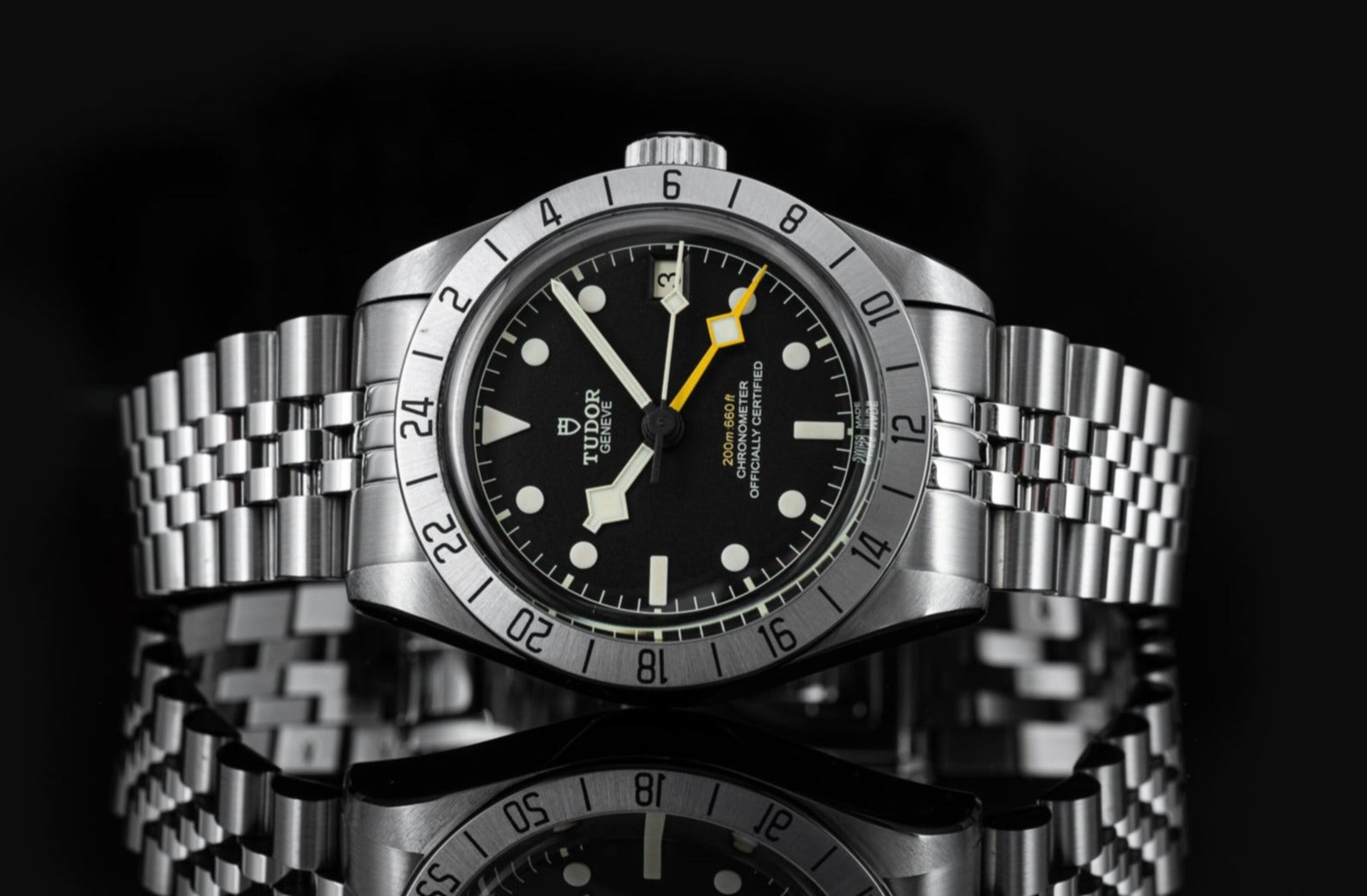 With-Clasp Executive Bracelet (for the Tudor Black Bay Pro)