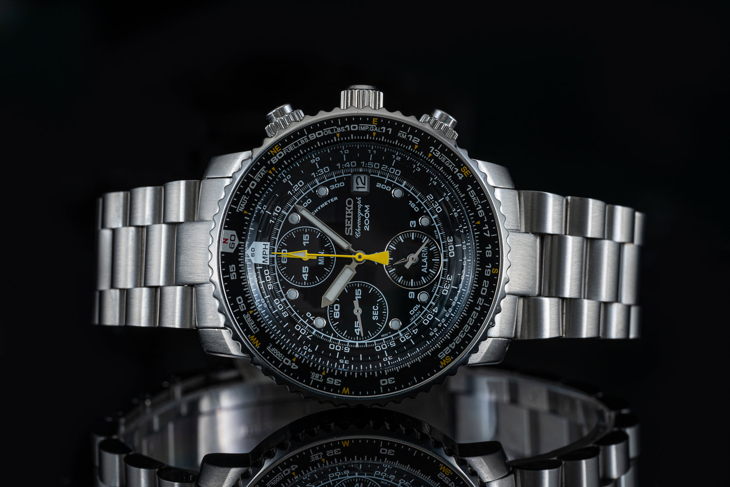 Seiko Sna411p1 Seiko Sna411 Flightmaster Seiko SNA411P1