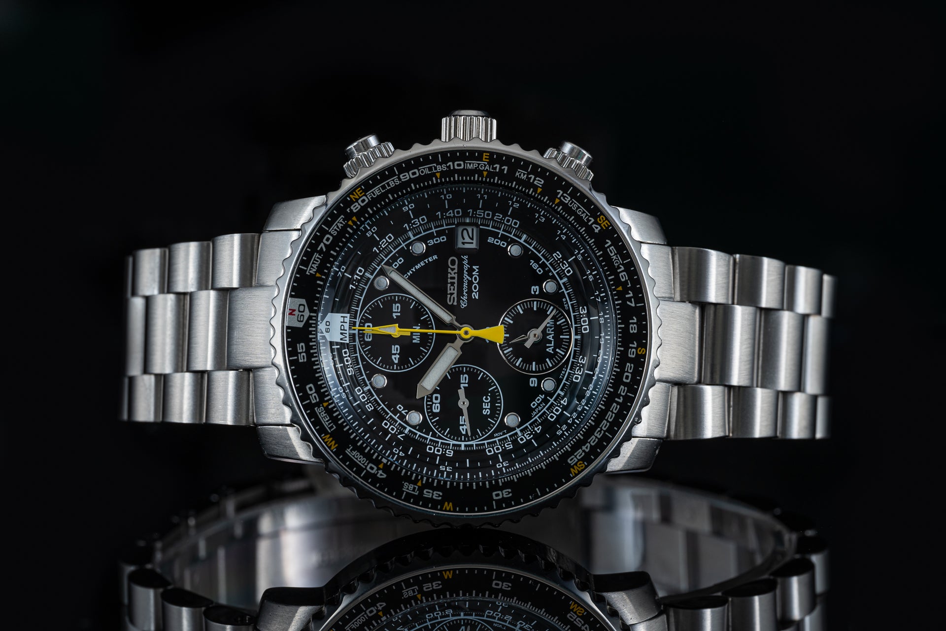 Lincoln Bracelet (Seiko SNA411 Flightmaster)