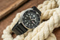 Black - FKM GL831 Rubber Diver Strap (22mm)