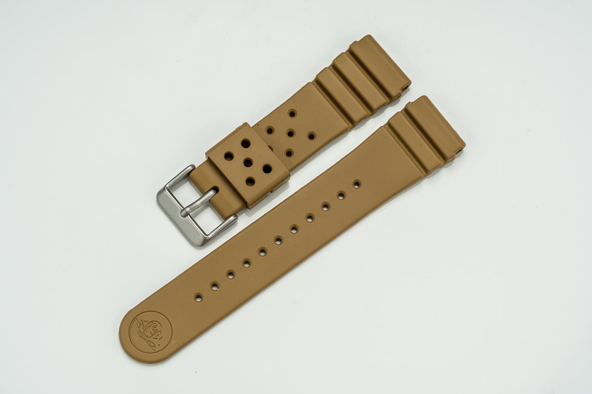 Camel - FKM GL-831 Rubber Diver Strap (22mm)