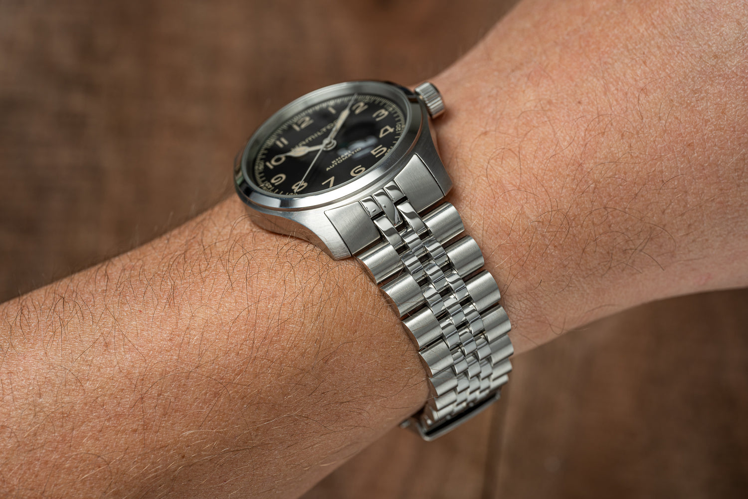 Hamilton Khaki 38 On Wrist Hamilton Khaki Field Murph 38mm Men's