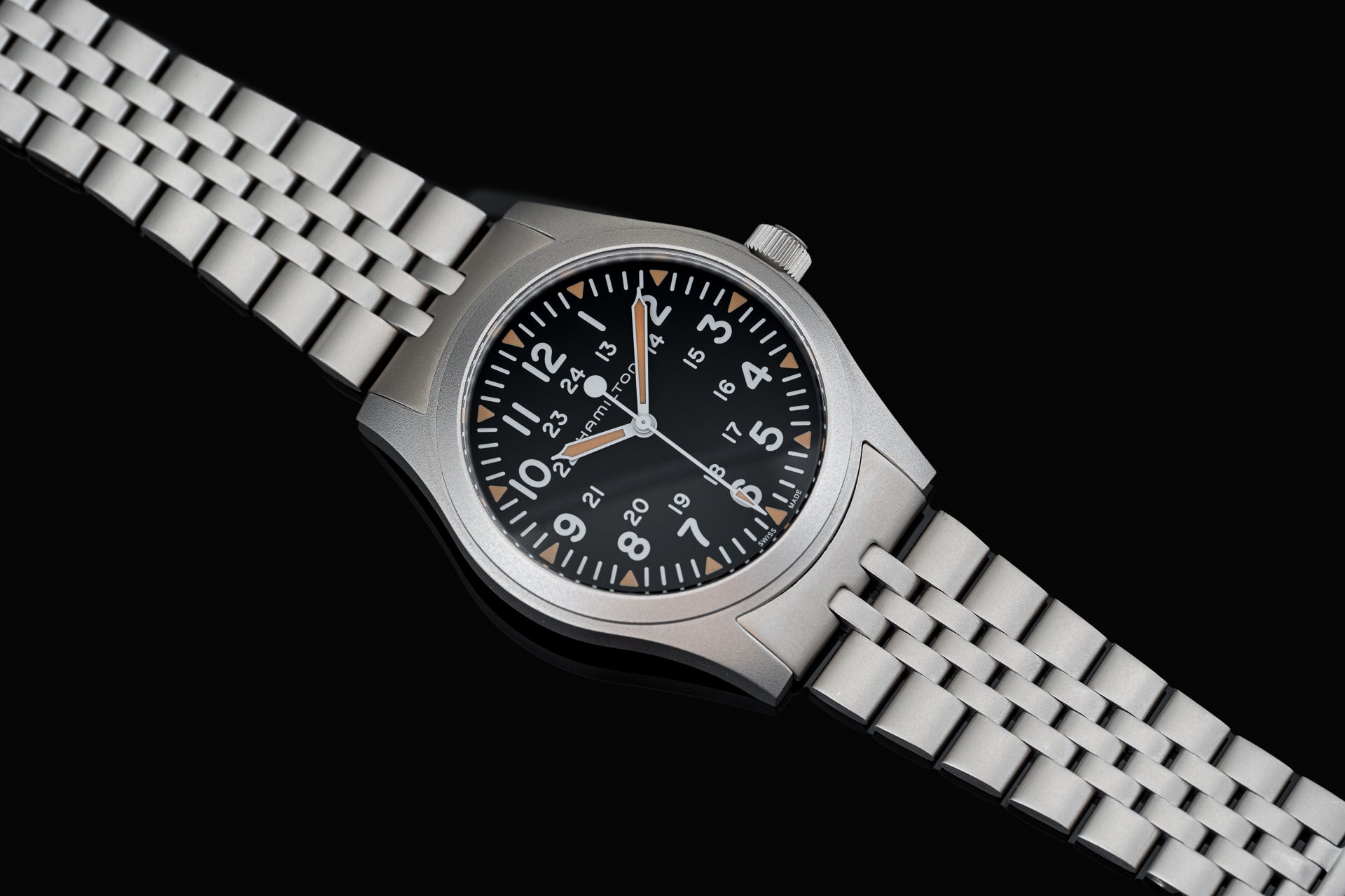 Bracelet for hamilton discount khaki field mechanical