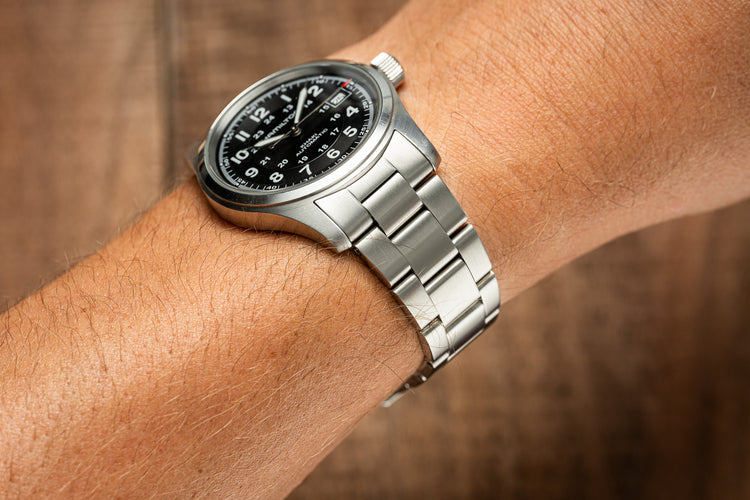 Hamilton Khaki Oyster Bracelet 20mm Jubilee Stainless Steel