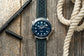 Leather Rally Strap - Denim Blue