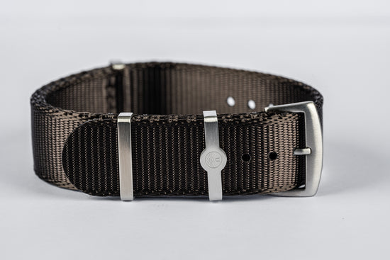 Charcoal Brown - Signature Series Nylon Strap (18/20/22mm)