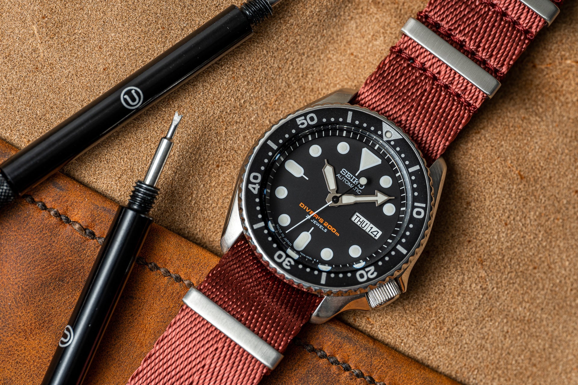 Seiko dive watch hot sale nato strap