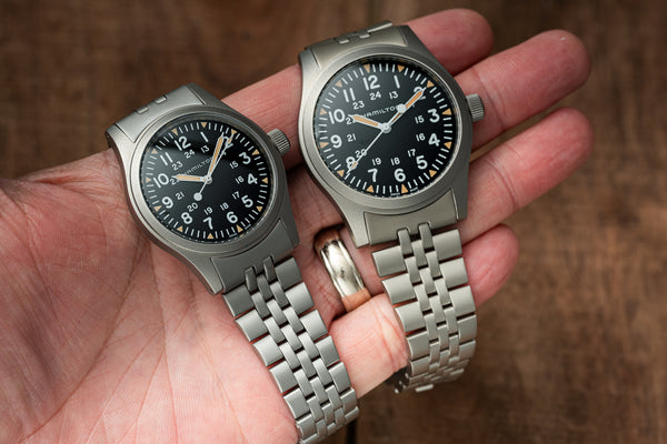 Hamilton khaki field mechanical bracelet sale