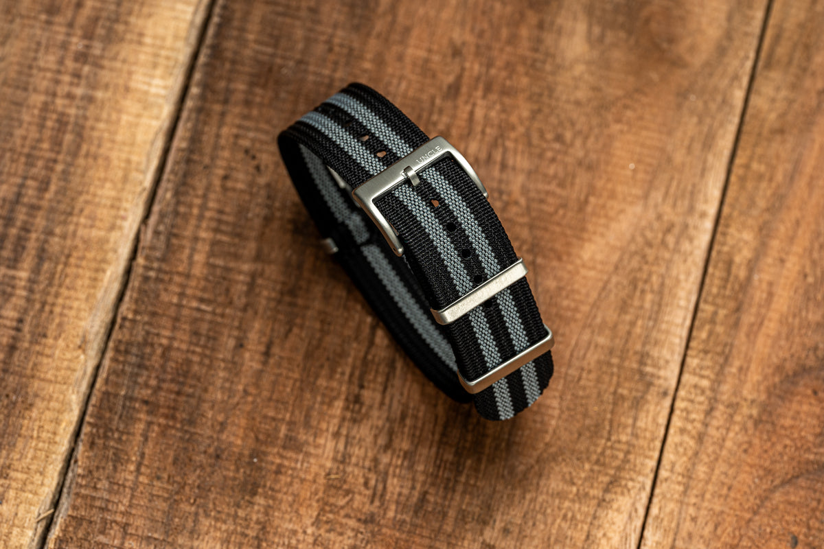 Shadow Bond - Ribbed Nylon Strap (20/22mm)
