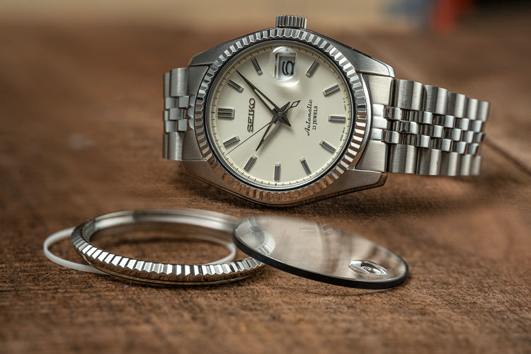 Crystal Bezel Modding Parts (Seiko SARB03x) – Uncle Straps