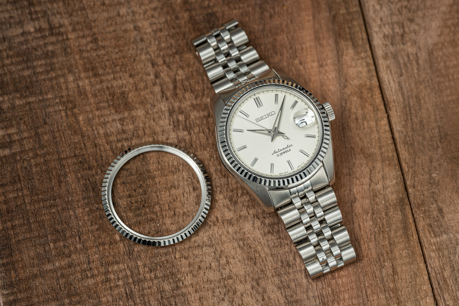 Crystal Bezel Modding Parts (Seiko SARB03x) – Uncle Straps