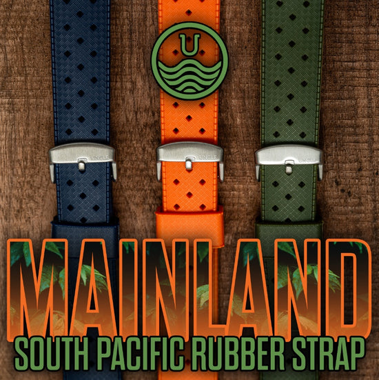 Non-Diver Rubber Straps