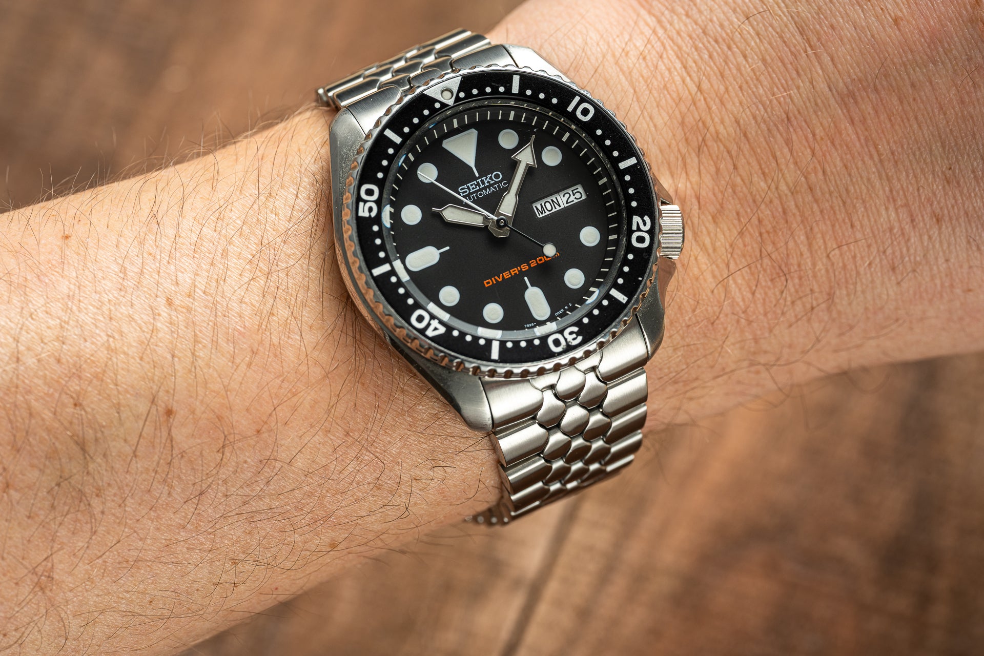 Snakeskin Bracelet (SKX007) – Uncle Straps