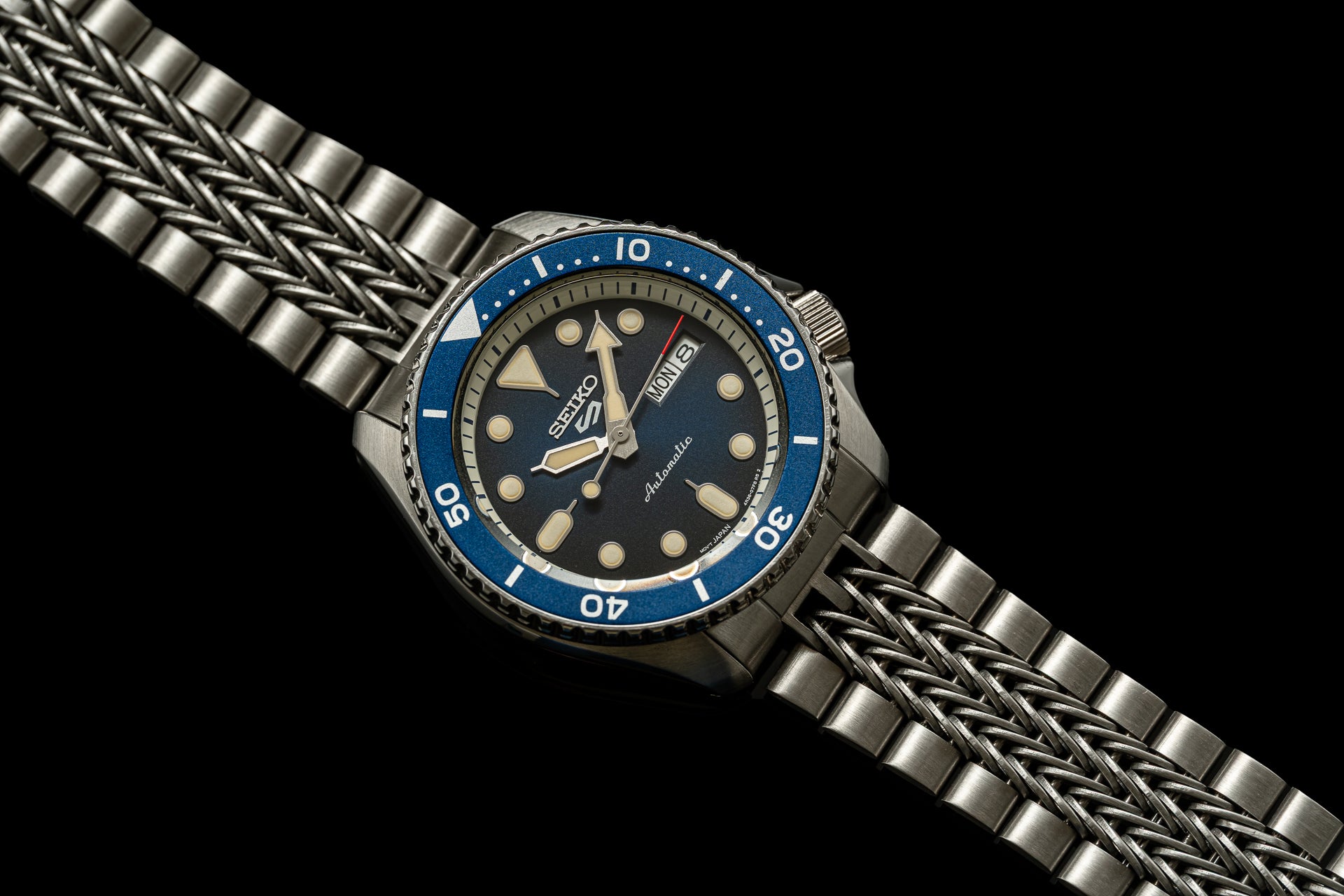 Razor-Wire Bracelet (Seiko SRPD 5KX/SSK GMT) – Uncle Straps
