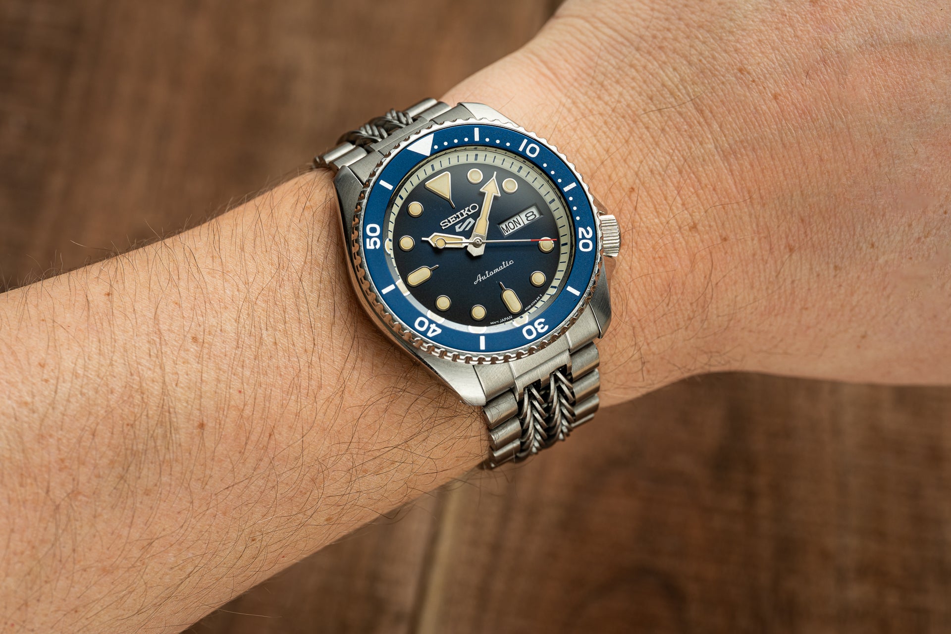 Razor-Wire Bracelet (Seiko SRPD 5KX/SSK GMT) – Uncle Straps