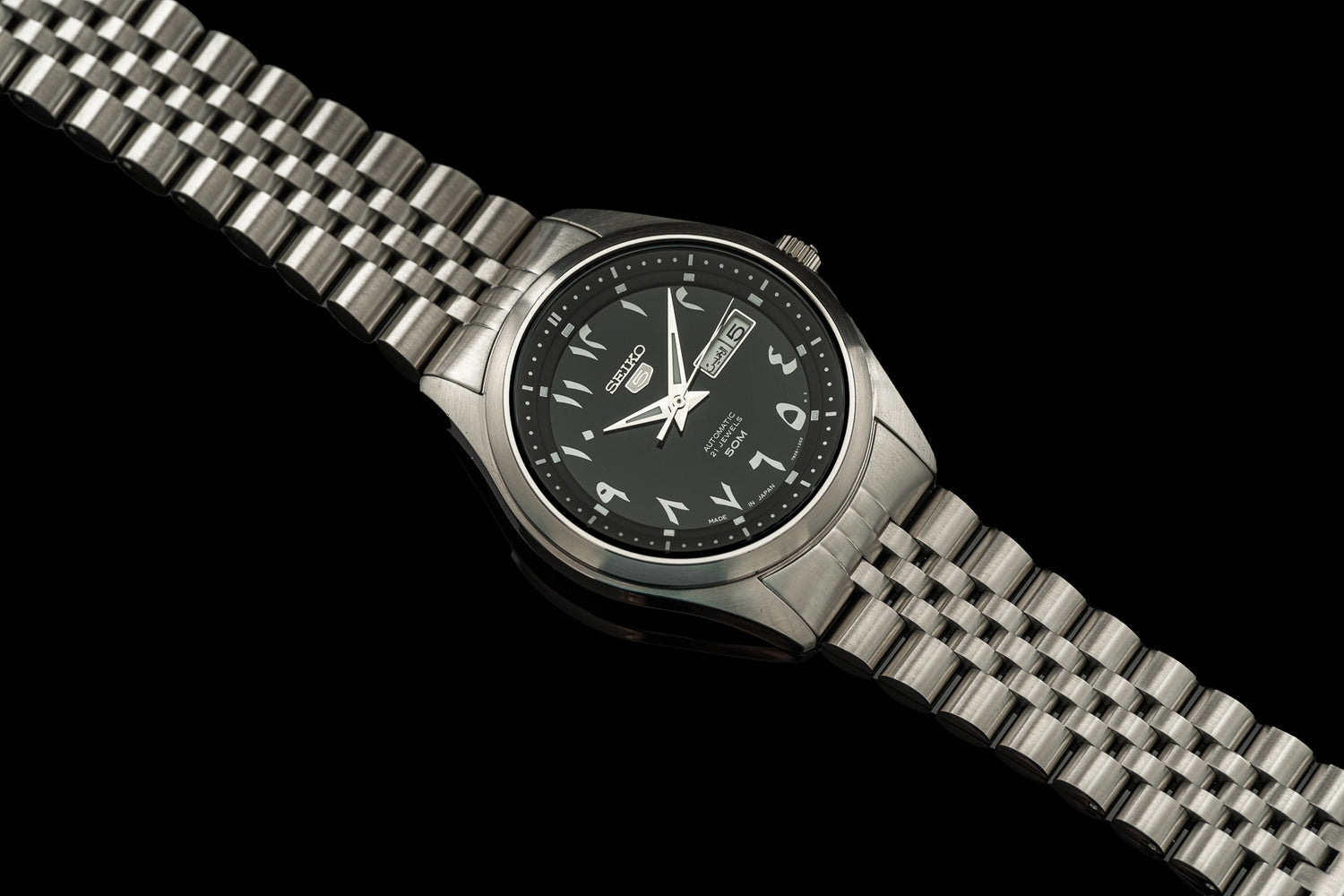 Jubilee Bracelet Seiko Black Bracelet Watch Executive Bracelet