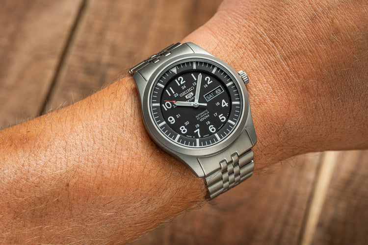 Strap Snzg Dial Seiko Sports SNZG11 SNZG11K1 Automatic Blue Dial