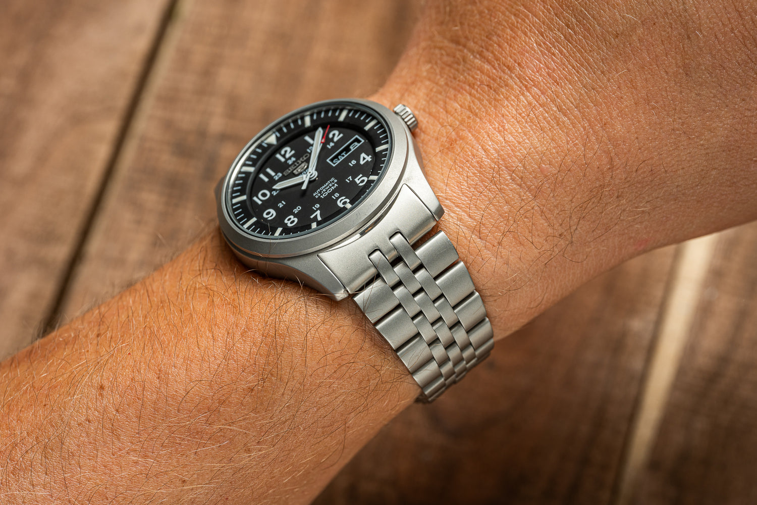 z199 Bracelet (Seiko SNZG1x) – Uncle Straps - Main Image