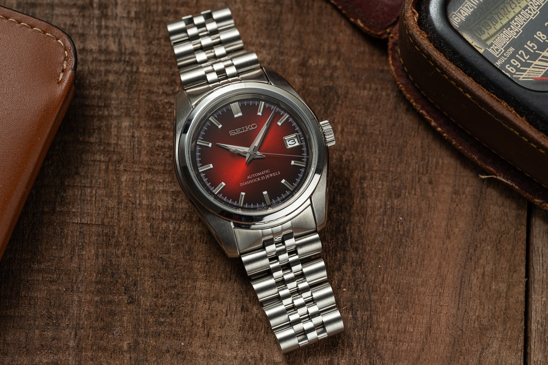 Uncle Modded Cherry Red Dial SARB011 for the SARB03x