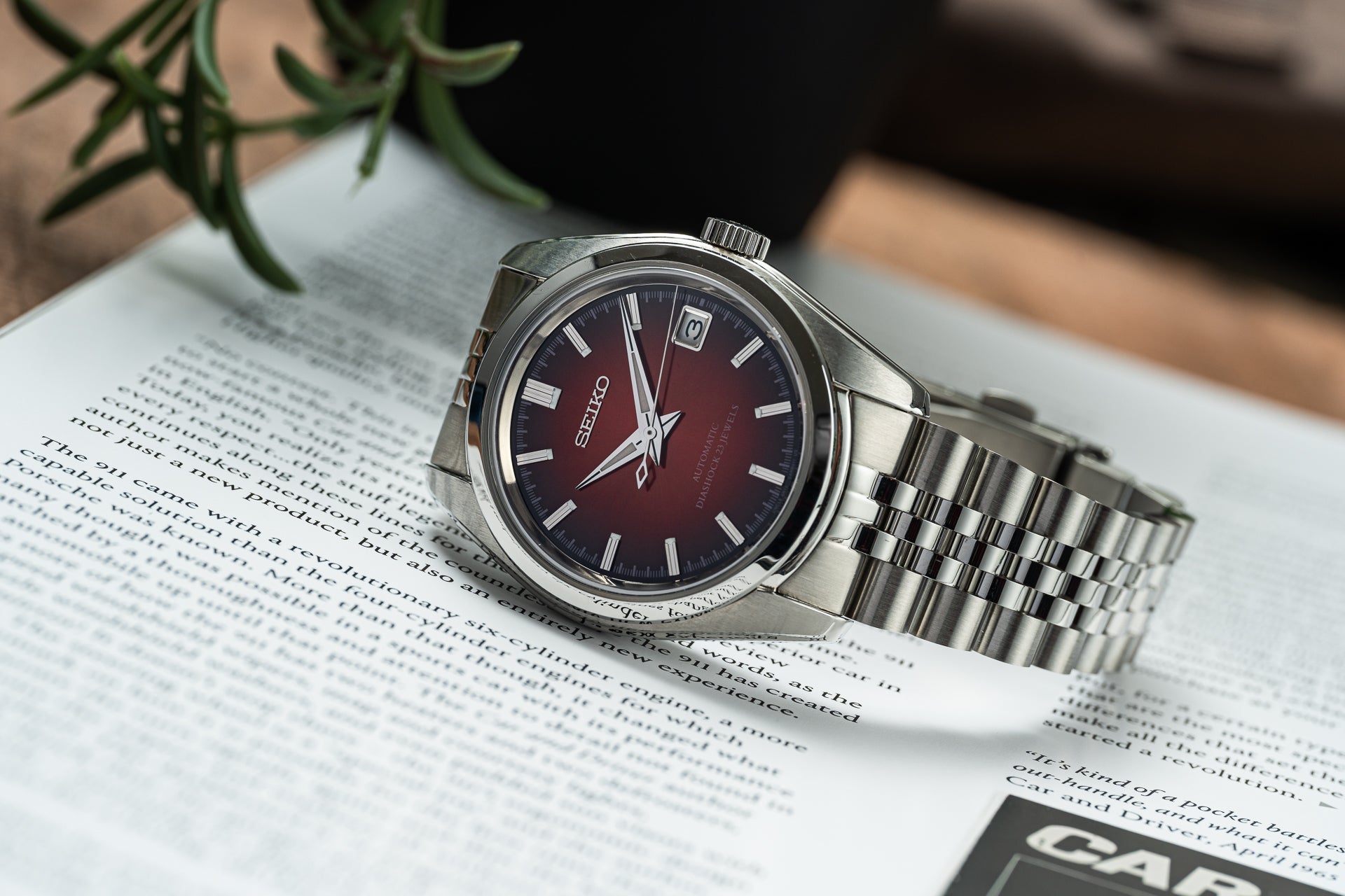 Uncle Modded Cherry Red Dial SARB011 for the SARB03x