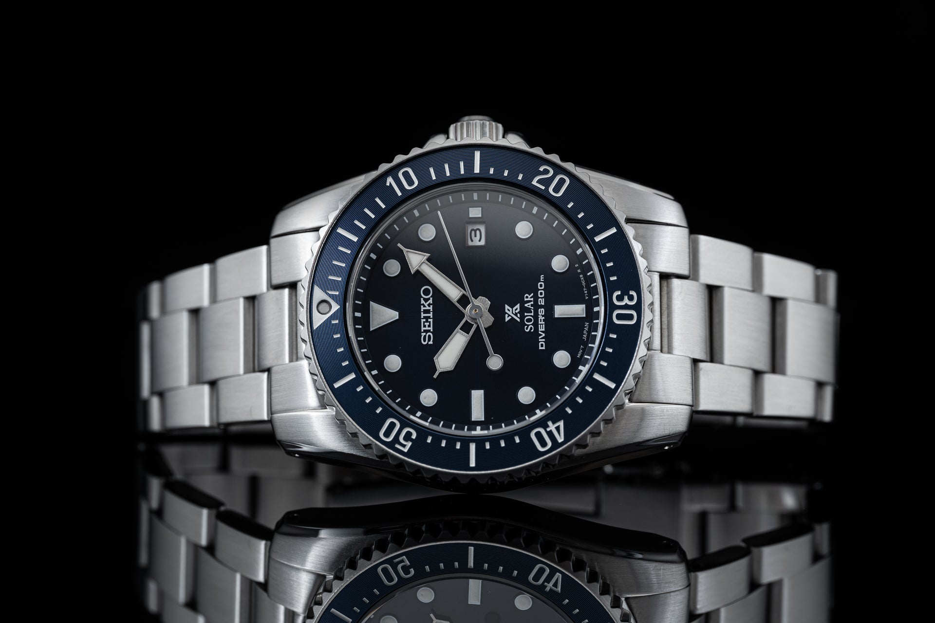 Senator Bracelet (Seiko SNE57x Solar)