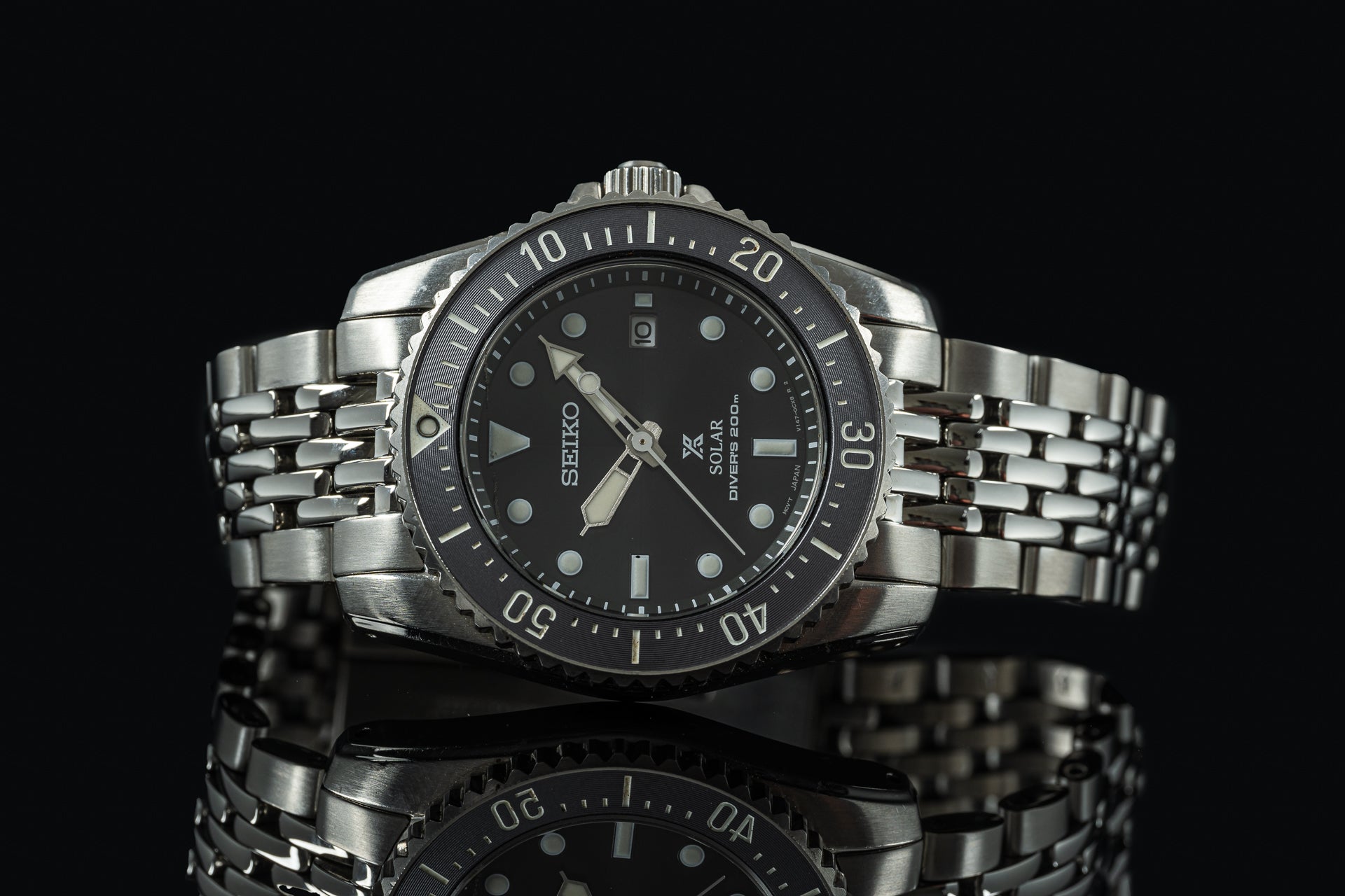 Beads of Rice Bracelet (Seiko SNE57x Solar)