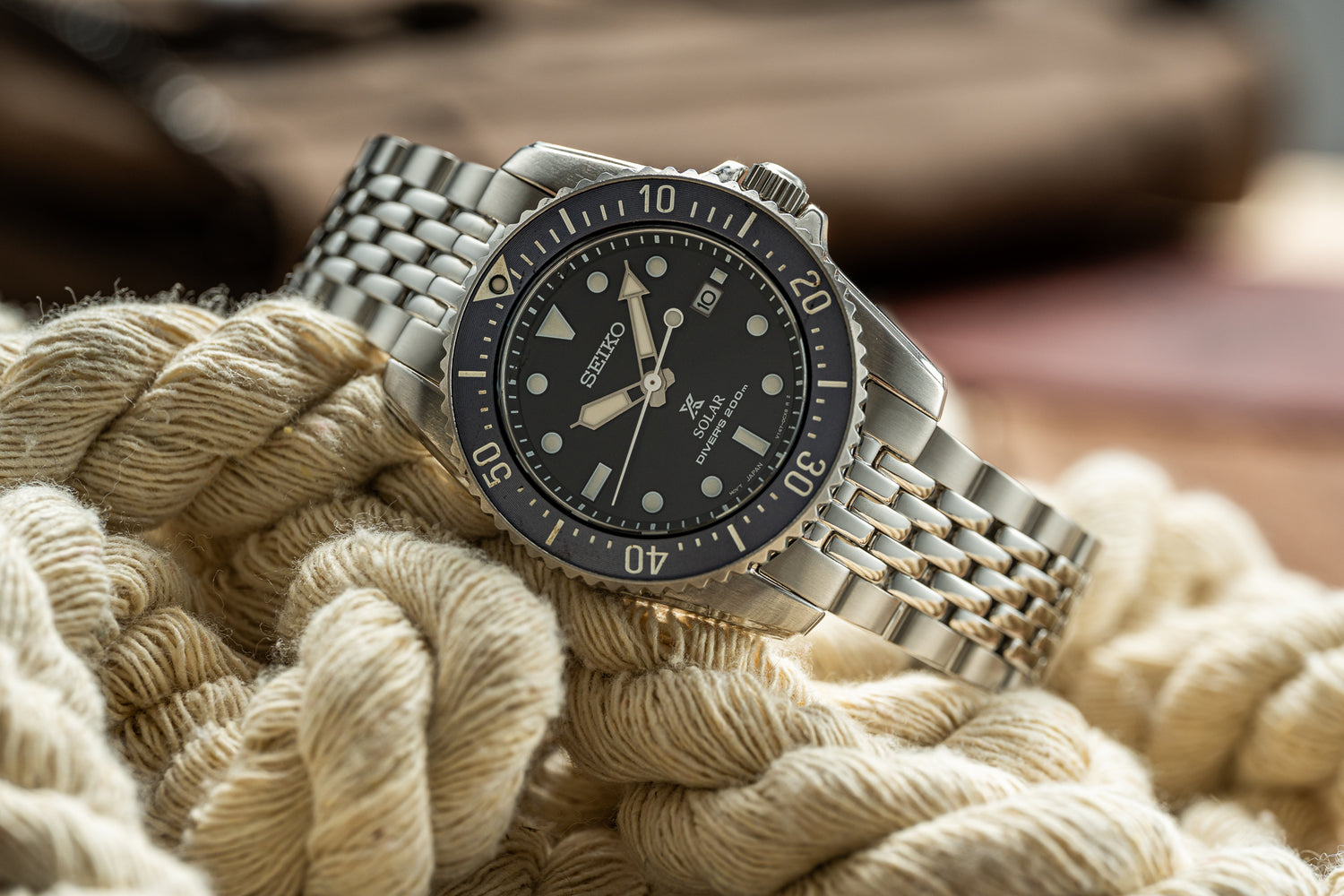 Seiko Best Solar Watches 2021 Beads Of Rice Bracelet (Seiko SNE57x