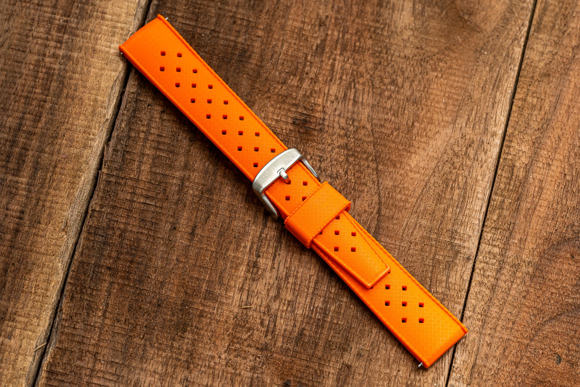 Orange - South Pacific Mainland Rubber Strap
